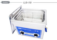 기계적인 통제 고급장교 SUS304 LS-10를 위한 상업적인 탁상용 초음파 세탁기술자