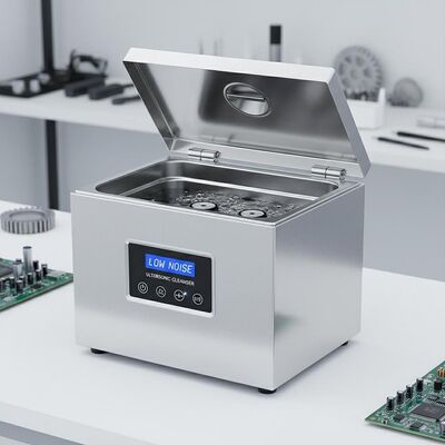 소음 수준 낮은 스테인리스 스틸 탱크를 포함한 탁상 초음파 청소기